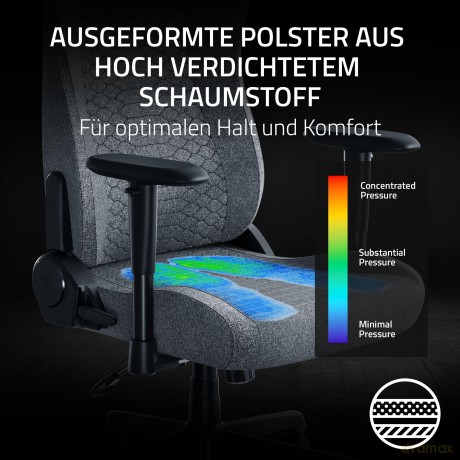 Razer - Iskur V2 X Light Grey Gaming Chair