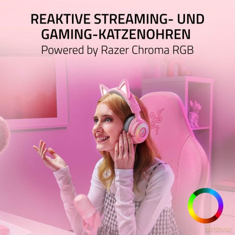 Razer - Kraken Kitty V3 Pro - Quartz