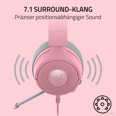 Razer - Kraken Kitty V3 X - Quartz