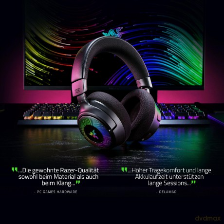 Razer - Kraken V4 - wireless gaming headset - Black