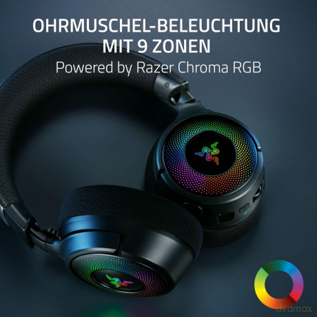 Razer - Kraken V4 - wireless gaming headset - Black