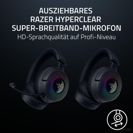 Razer - Kraken V4 - wireless gaming headset - Black