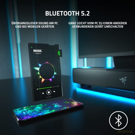 Razer - LEVIATHAN V2 - PC Gaming 7.1 surround Soundbar