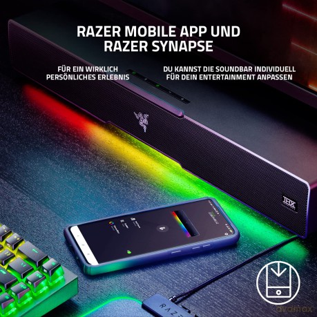 Razer - LEVIATHAN V2 - PC Gaming 7.1 surround Soundbar