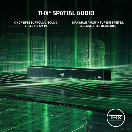 Razer - LEVIATHAN V2 - PC Gaming 7.1 surround Soundbar