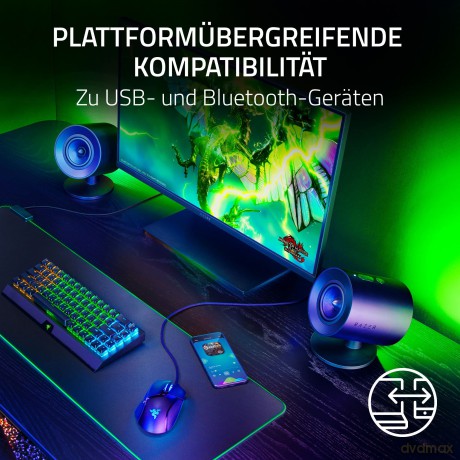 Razer - NOMMO V2 - Gaming Speakers with Subwoofer