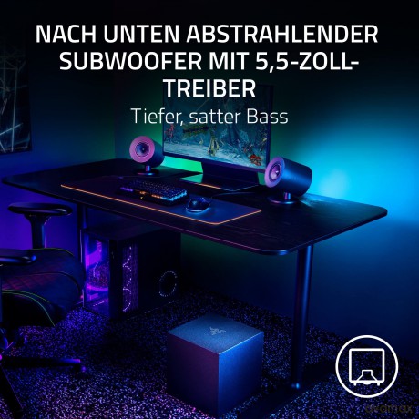 Razer - NOMMO V2 - Gaming Speakers with Subwoofer