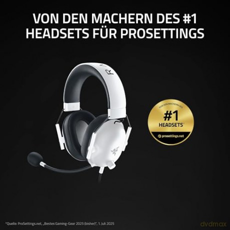 Razer BlackShark V2 X - Wired Esports Gaming Headset with 7.1 Surround