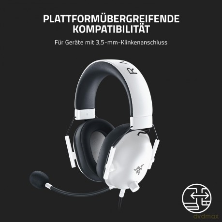 Razer BlackShark V2 X - Wired Esports Gaming Headset with 7.1 Surround