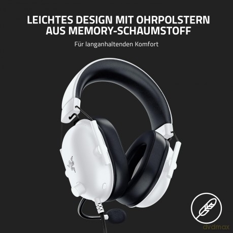 Razer BlackShark V2 X - Wired Esports Gaming Headset with 7.1 Surround
