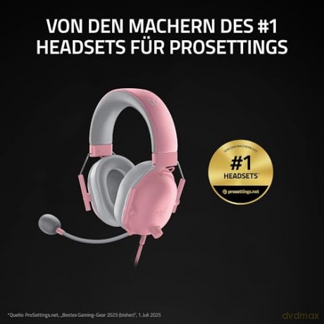 Razer BlackShark V2 X - Wired Esports Gaming Headset with 7.1 Surround