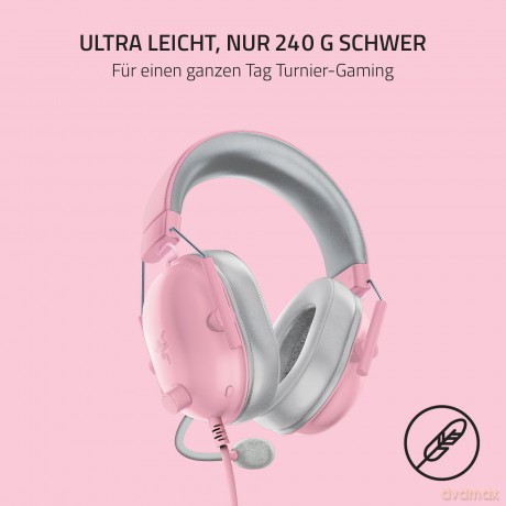 Razer BlackShark V2 X - Wired Esports Gaming Headset with 7.1 Surround