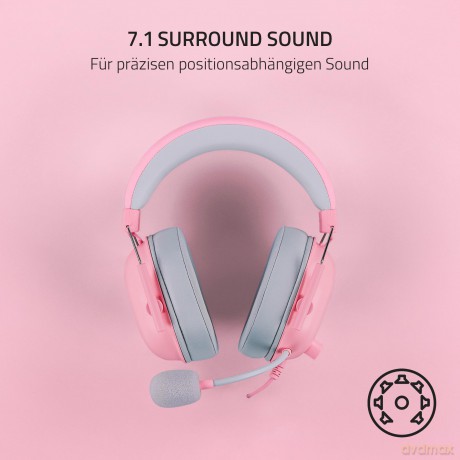 Razer BlackShark V2 X - Wired Esports Gaming Headset with 7.1 Surround