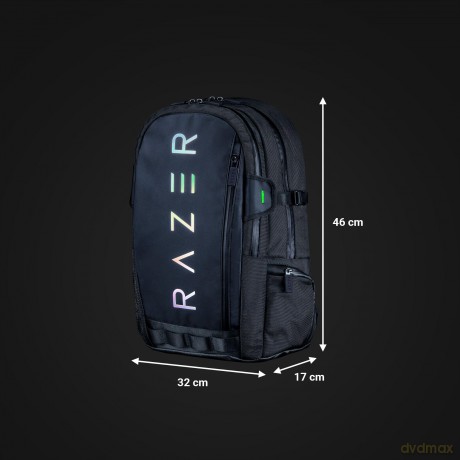 Razer Rogue 15 Backpack V3 - Water-Resistant Gaming Laptop Backpack