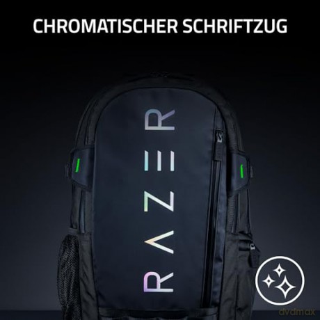 Razer Rogue 15 Backpack V3 - Water-Resistant Gaming Laptop Backpack