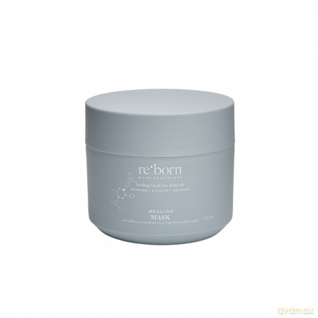 ReBorn - Healing Black Mud Mask - Black - 250 ml