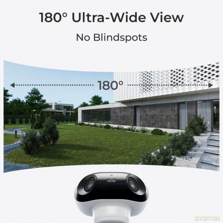 Reolink - Argus 4 Pro 4K Color Vision Outdoor Camera - White