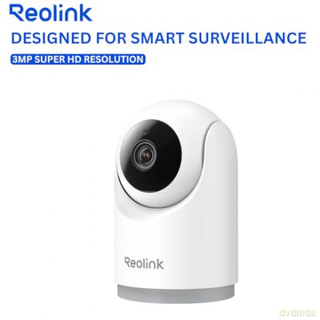 Reolink - E321 Smart Wi-Fi PT Indoor Camera - White