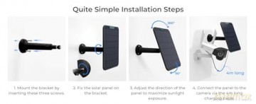 Reolink - Solar Panel 2 (6W) - Black
