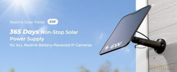 Reolink - Solar Panel 2 (6W) - Black