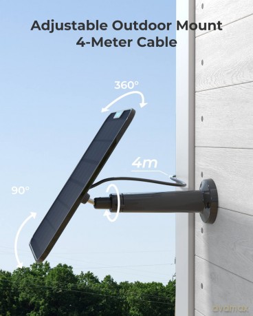 Reolink - Solar Panel 2 (6W) - Black