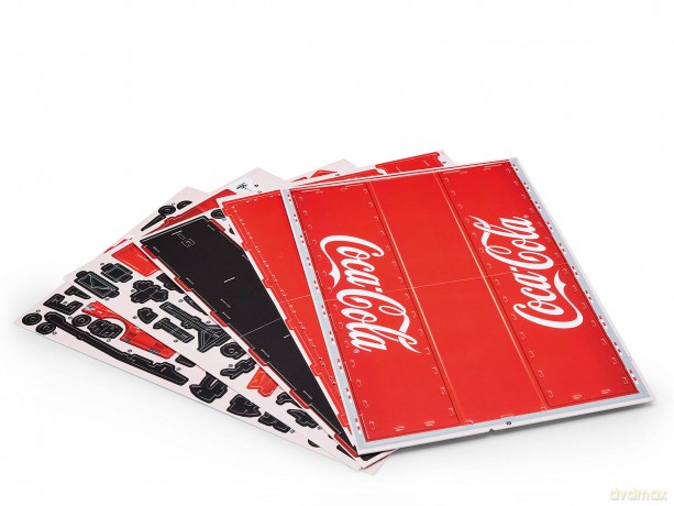 Revell - 3D Puzzle - Coca-Cola Truck LED (600152) [PUZZLE]