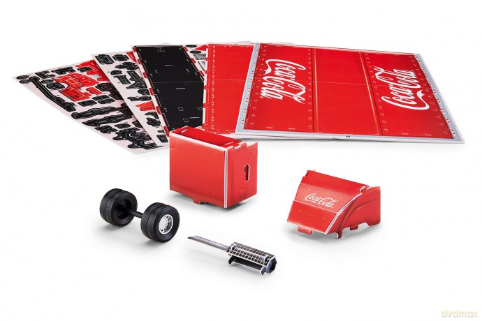 Revell - 3D Puzzle - Coca-Cola Truck LED (600152) [PUZZLE]