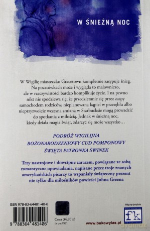 W Śnieżną Noc - John Green [KSIĄŻKA]