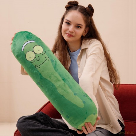 Rick And Morty - Plush Pillow Pickle Rick