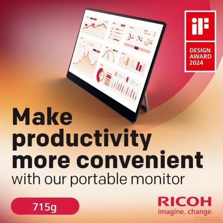RICOH - Portable Monitor 150BW OLED 15,6'' (Wireless)