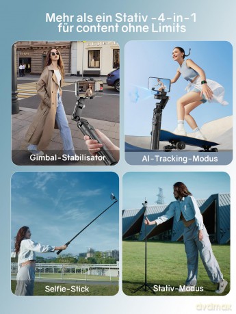 Rollei - Gimbal with AI Tracking - Easy Creator