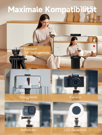 Rollei - Quadpod with AI Tracking - Easy Creator