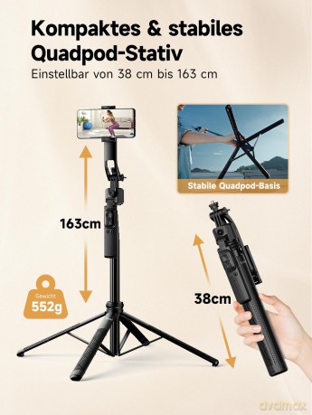 Rollei - Quadpod with AI Tracking - Easy Creator