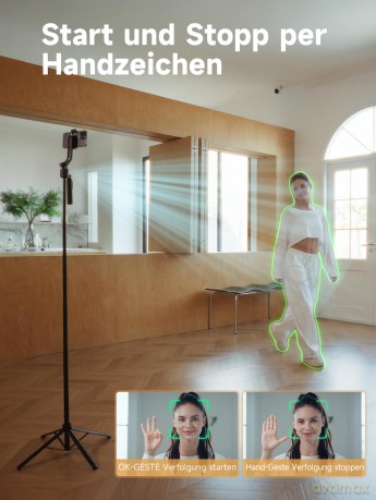 Rollei - Quadpod with AI Tracking - Easy Creator