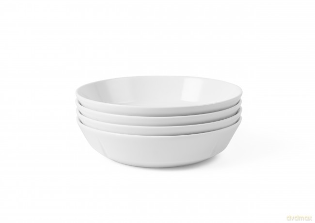 Rosendahl - GC Essentials Bowl - White - 21 cm, 4 pcs.