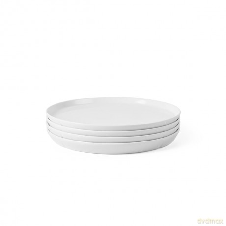 Rosendahl - GC Essentials Dinner Plate - White - 25 cm, 4 pcs.