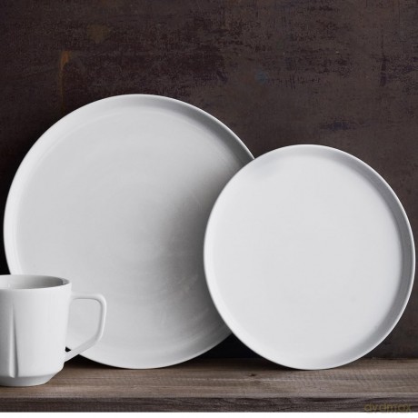 Rosendahl - GC Essentials Dinner Plate - White - 25 cm, 4 pcs.