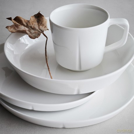 Rosendahl - GC Essentials Lunch Plate - White - 20.5 cm - 4 pcs.