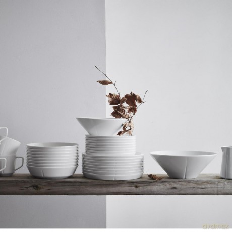 Rosendahl - GC Essentials Lunch Plate - White - 20.5 cm - 4 pcs.