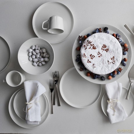 Rosendahl - GC Essentials Lunch Plate - White - 20.5 cm - 4 pcs.