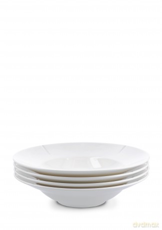 Rosendahl - GC Soup plate - White - 25 cm, 4 pcs.