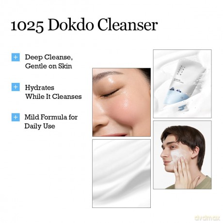 Round Lab - 1025 Dokdo Cleanser - 150 ml