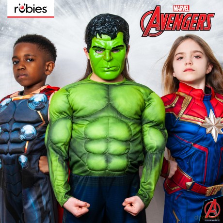 Rubies - Captain America Dress Up Set (104 -116 cm)