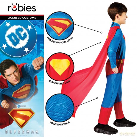 Rubies - Classic Costume - Superman (110-116 cm)