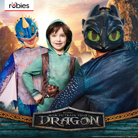 Rubies - Classic costume - Toothless (134-140 cm)