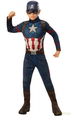 Rubies - Costume - Captain America (116 cm)