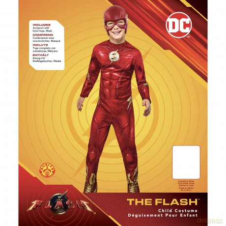 Rubies - DC Comics Costume - The Flash (110-116 cm)