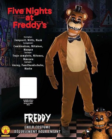 Rubies - Freddy Costume - (128 - 140 cm)