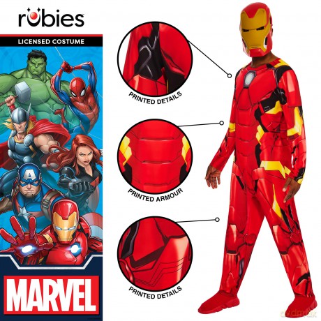 Rubies - Iron Man Adult Costume - L