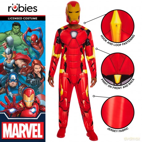 Rubies - Iron Man Adult Costume - L